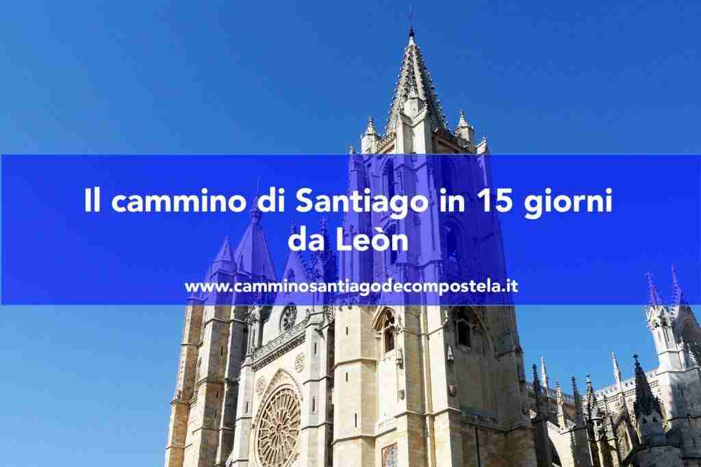 cammino di santiago da leon